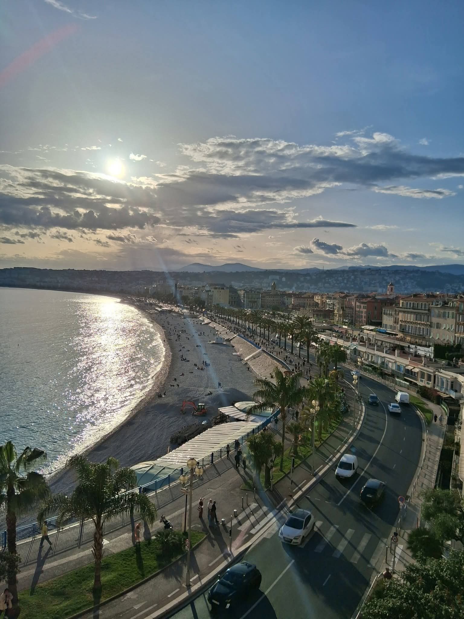 Nice Promenade des Anglais - chauffeur prive